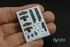 Quinta Studio QD48151 F-104S-ASA 3D-Printed & coloured Interior on decal paper (Hasegawa) 1/48